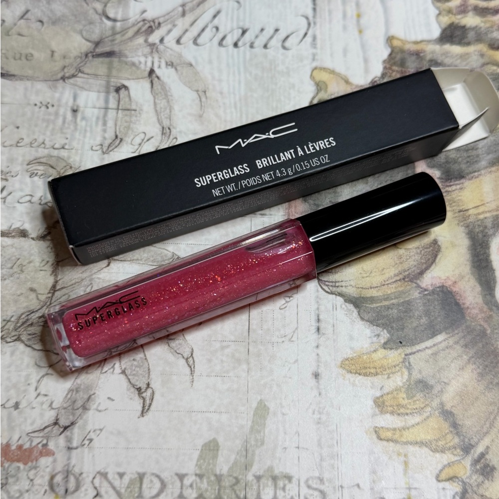 MAC COSMETICS SUPER-FLASH SUPERGLASS BNIB lipgloss lipglass Rare Dazzle